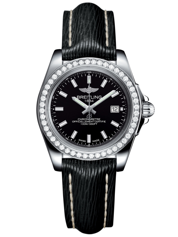 Breitling A7133053/BF62/208X/A14BA.1 : Galactic 32 Sleek Edition Stainless Steel / Diamond / Trophy Black / Sahara