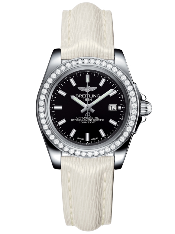 Breitling A7133053/BF62/235X/A14BA.1 : Galactic 32 Sleek Edition Stainless Steel / Diamond / Trophy Black / Sahara