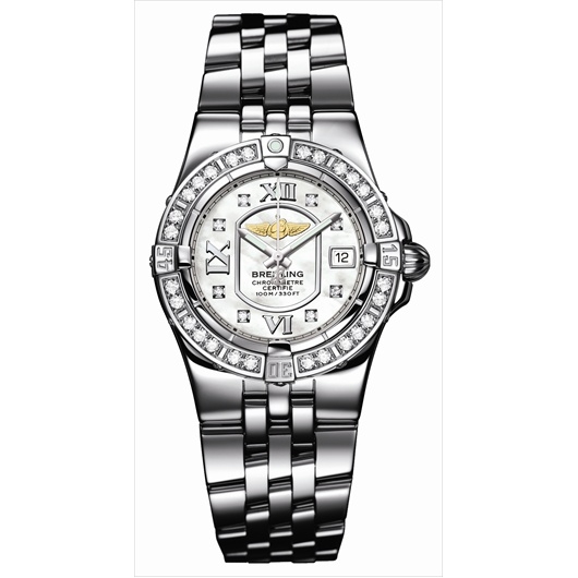 Breitling A7134012.A679 : Starliner 2008 Diamond Bezel / MOP