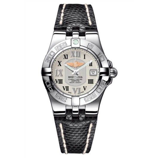 Breitling A71340L2.G670.168Z : Galactic 30 Silver / Roman / Teju