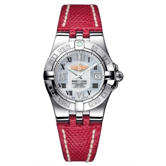 Breitling A71340L2A687167Z : Galactic 30 MOP / Roman / Red Teju