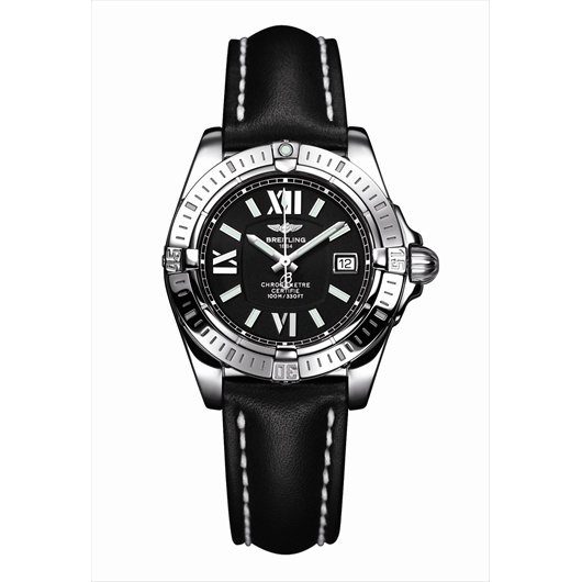 Breitling A7135612.B903 : Cockpit Lady Black / Calf