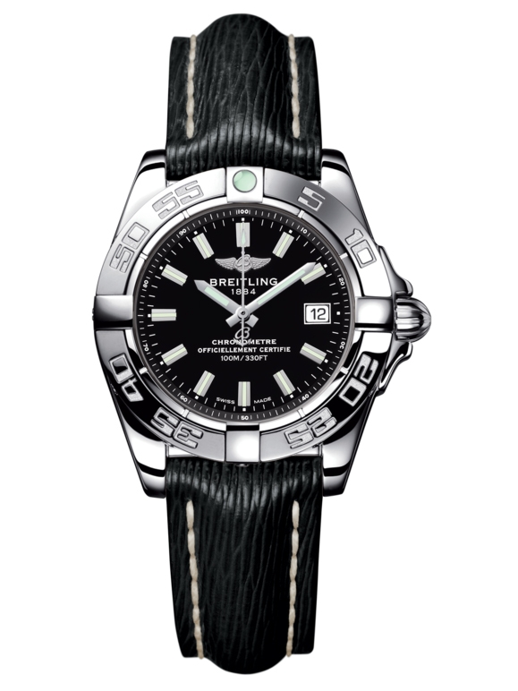 Breitling A71356L2.BE76.208X : Galactic 32 Stainless Steel / Onyx Black / Sahara