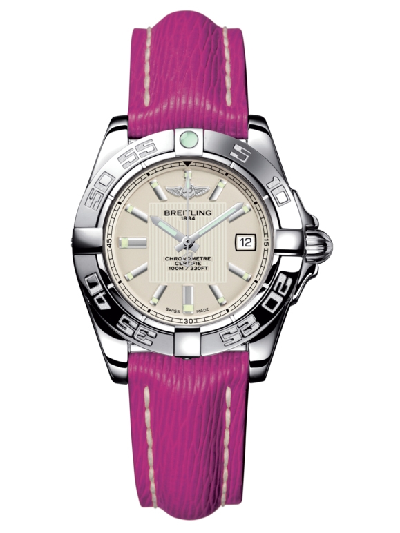 Breitling A71356L2.G702.241X : Galactic 32 Stainless Steel / Sierra Silver / Sahara
