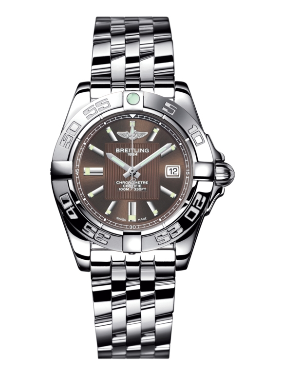 Breitling A71356L2.Q579.367A : Galactic 32 Stainless Steel / Solar Bronze / Bracelet