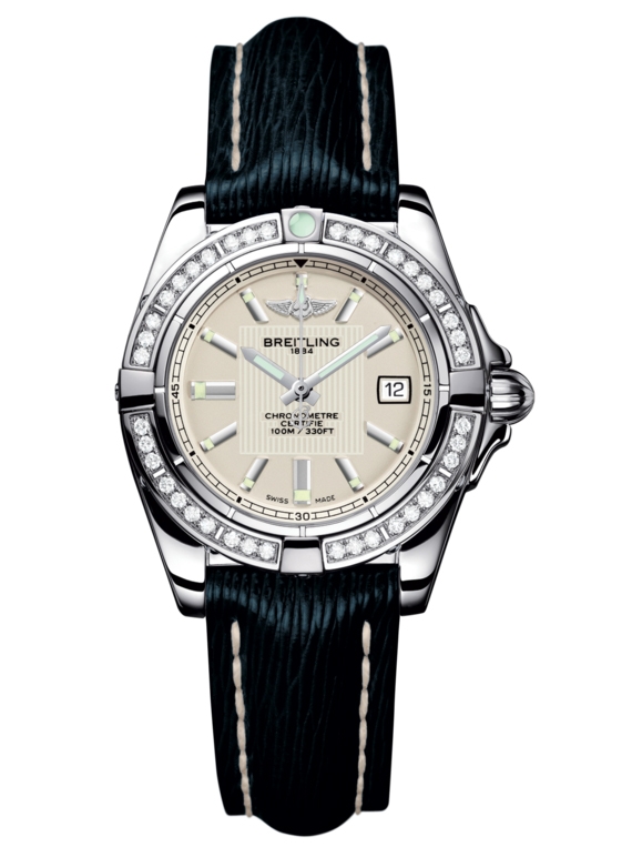 Breitling A71356LA.G702.210X : Galactic 32 Stainless Steel / Diamond / Sierra Silver / Sahara