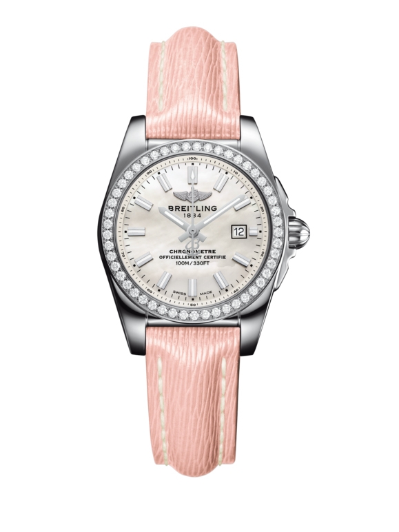 Breitling A7234853/A784/272X/A12BA.1 : Galactic 29 Stainless Steel / Diamond / Pearl / Sahara