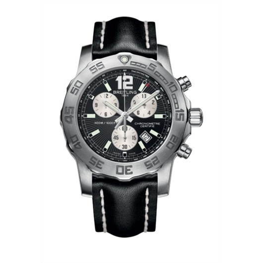 Breitling A7338710BB49435X : Colt Chronograph II Black / Calf