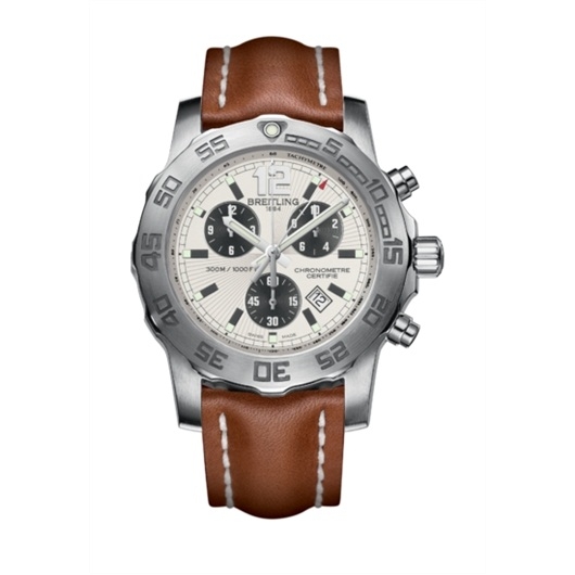 Breitling A7338710G742433X : Colt Chronograph II Silver / Calf
