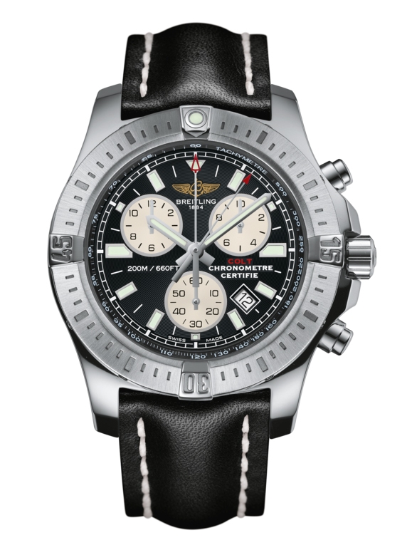 Breitling A73388111B1X1 : Colt Chronograph Volcano Black / Calf / Pin