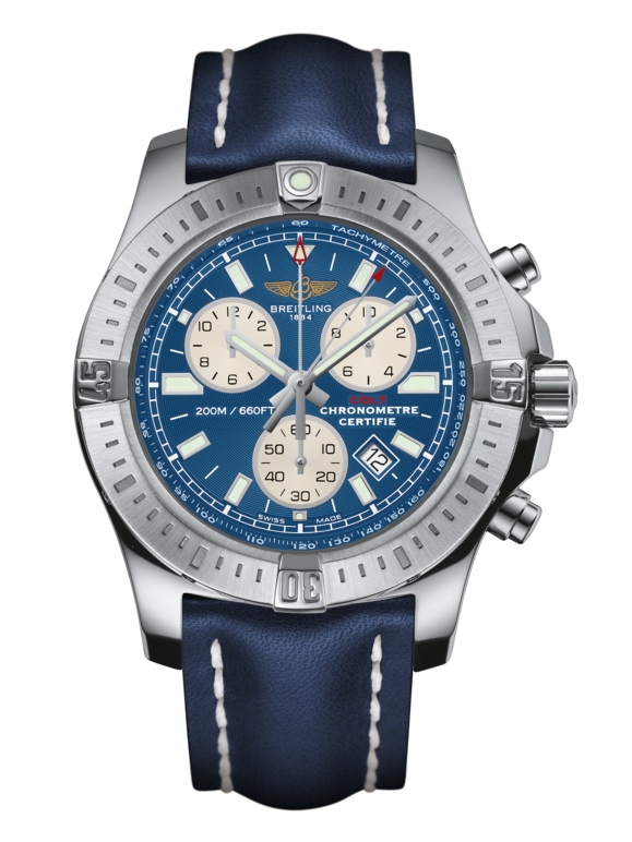 Breitling A73388111C1X1 : Colt Chronograph Mariner Blue / Calf / Pin