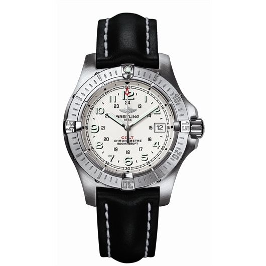 Breitling A7438010.G598.428X : Colt Quartz Silver / Calf