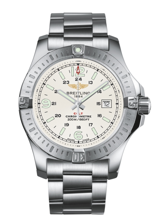 Breitling A74388111G1A1 : Colt Quartz Stratus Silver / Bracelet