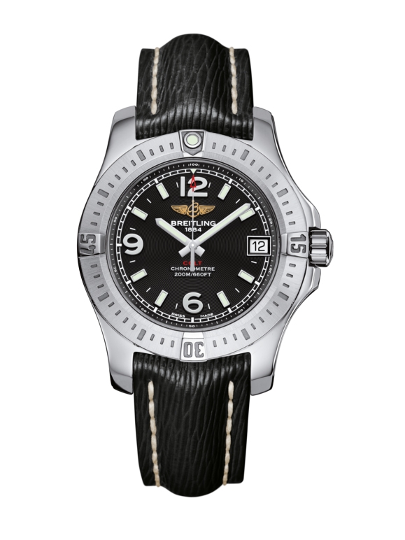 Breitling A74389111B1X1 : Colt 36 Volcano Black / Sahara / Pin