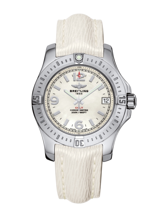 Breitling A7438911/A772/236X/A16BA.1 : Colt 36 Pearl / Sahara / Pin