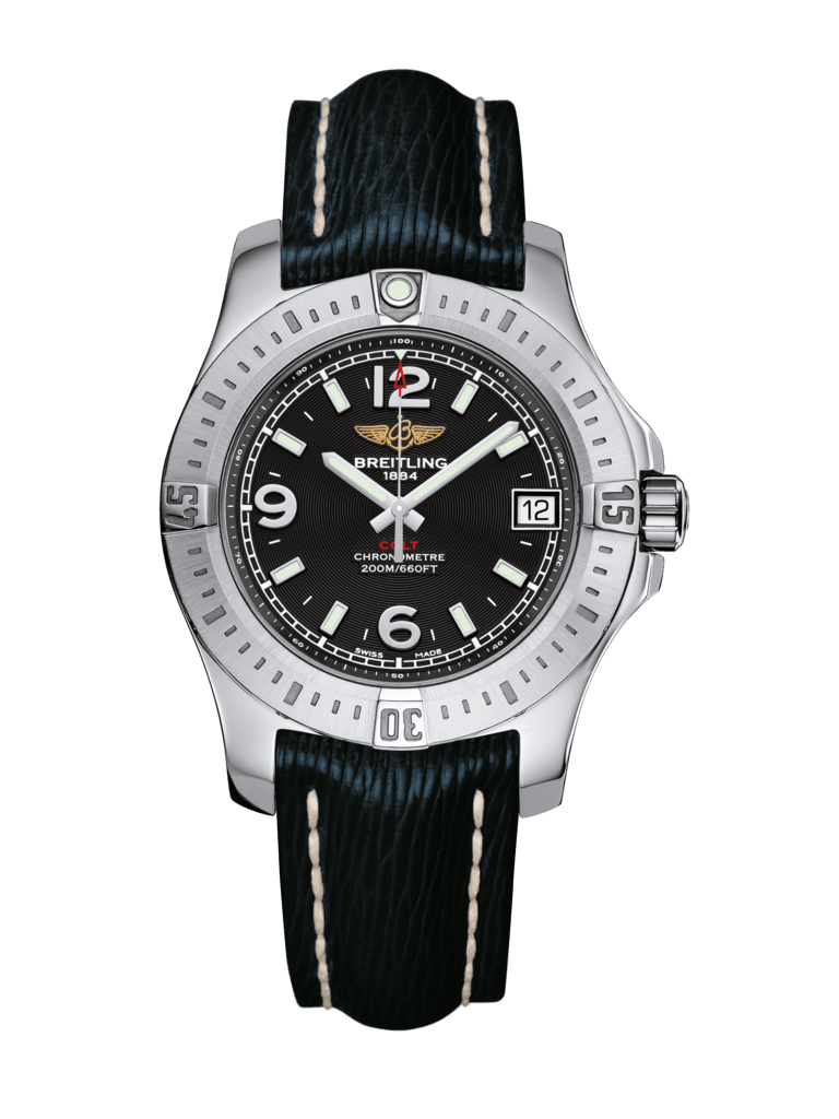 Breitling A7438911/BD82/215X/A16BA.1 : Colt 36 Volcano Black / Sahara / Pin