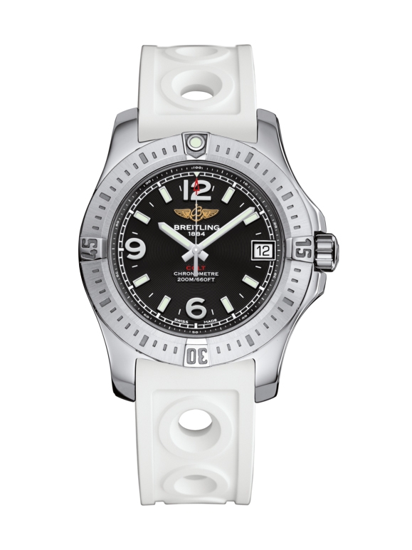 Breitling A7438911/BD82/230S/A16S.1 : Colt 36 Volcano Black / Rubber / Pin