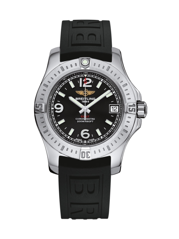 Breitling A7438911/BD82/237S/A16S.1 : Colt 36 Volcano Black / Rubber / Pin