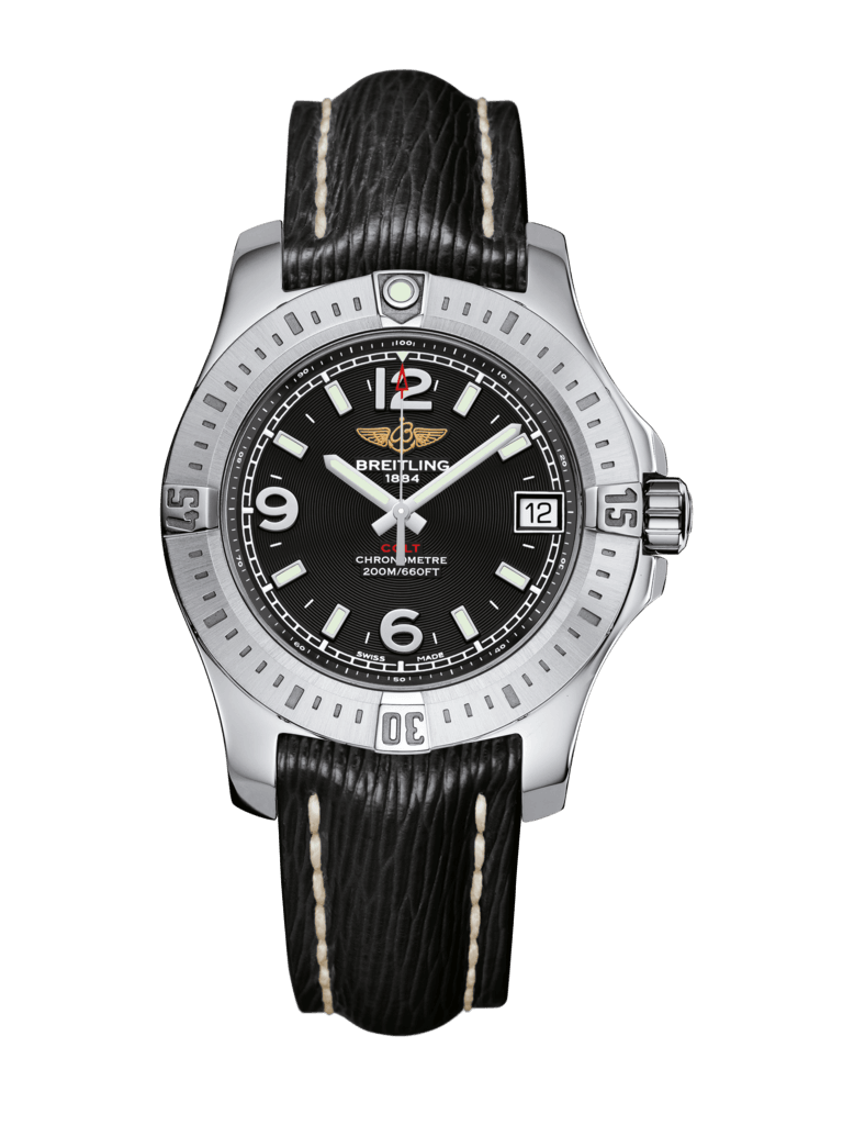 Breitling A7438911/BD82/249X/A16D.1 : Colt 36 Volcano Black / Sahara / Folding