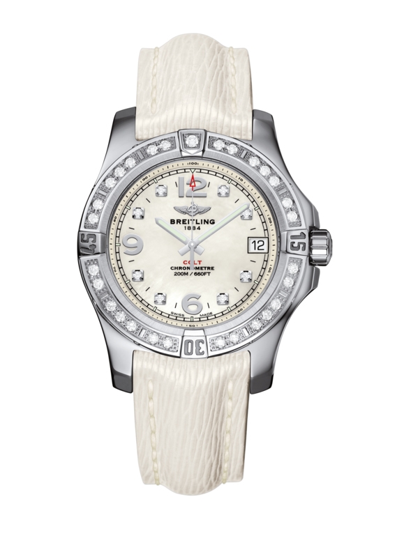 Breitling A7438953.A771.236X : Colt 36 Diamond / Pearl Diamond / Sahara