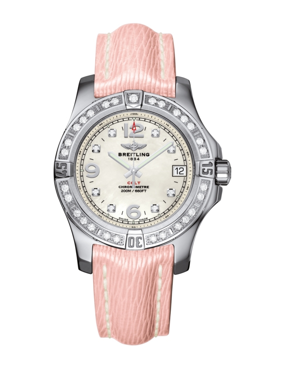Breitling A7438953.A771.239X : Colt 36 Diamond / Pearl Diamond / Sahara