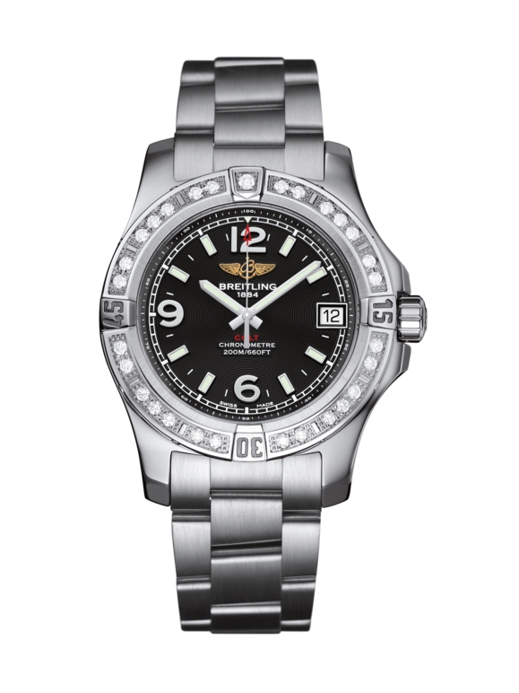 Breitling A7438953.BD82.178A : Colt 36 Diamond / Volcano Black / Bracelet