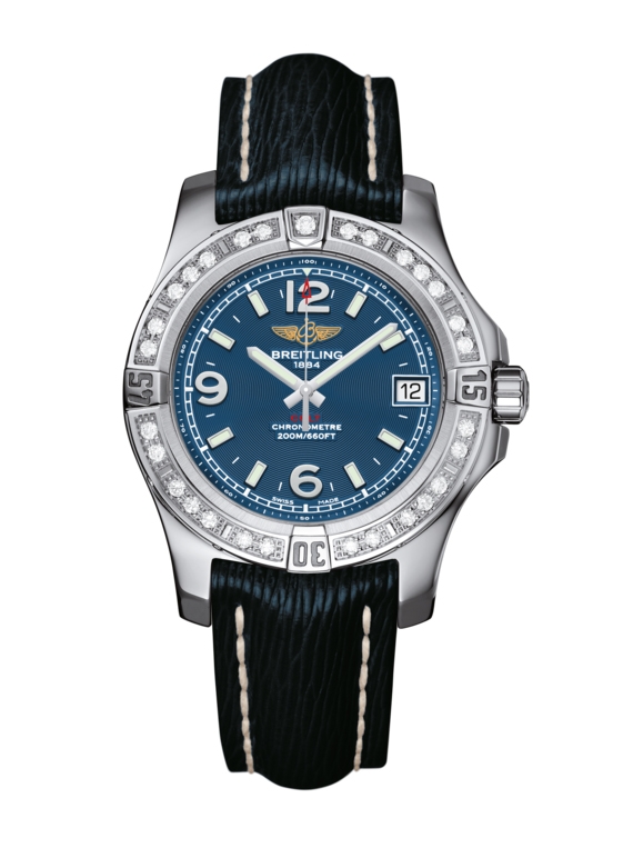 Breitling A7438953.C913.215X : Colt 36 Diamond / Mariner Blue / Sahara
