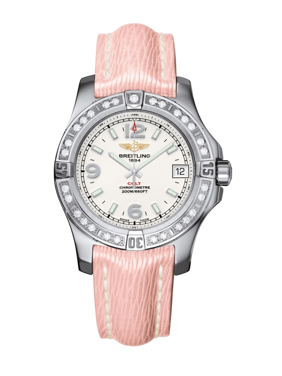 Breitling A7438953.G803.239X : Colt 36 Diamond / Stratus Silver / Sahara