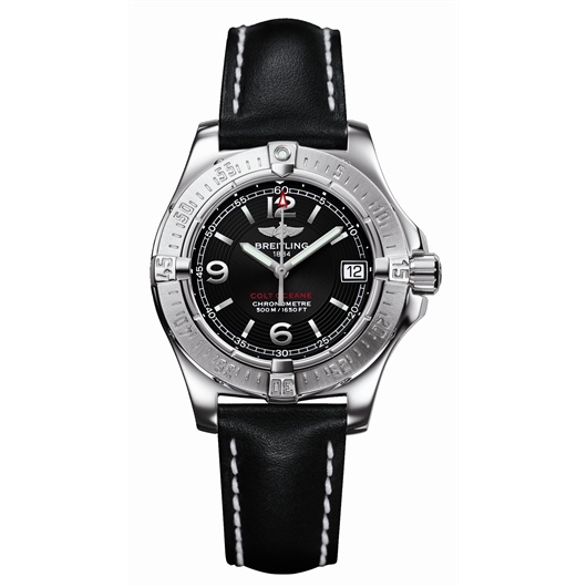 Breitling A7738011.B785.408X : Colt Oceane Black / Calf