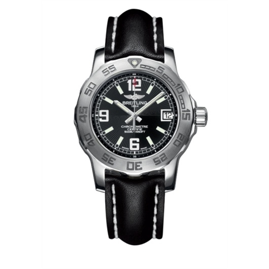 Breitling A7738711.BB51.408X : Colt 33 Black / Calf
