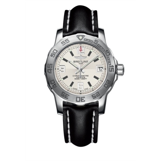 Breitling A7738711.G744.408X : Colt 33 Silver / Calf