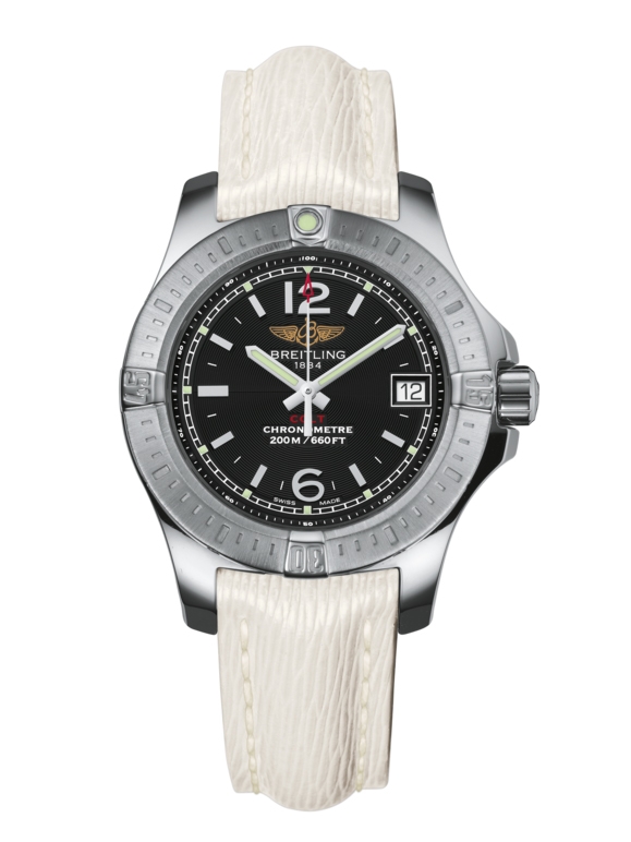 Breitling A7738811/BD46/235X/A14BA.1 : Colt Lady Volcano Black / Sahara / Pin