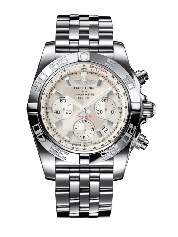 Breitling AB011012.G684.375A : Chronomat 44 Stainless Steel / Silver / Bracelet