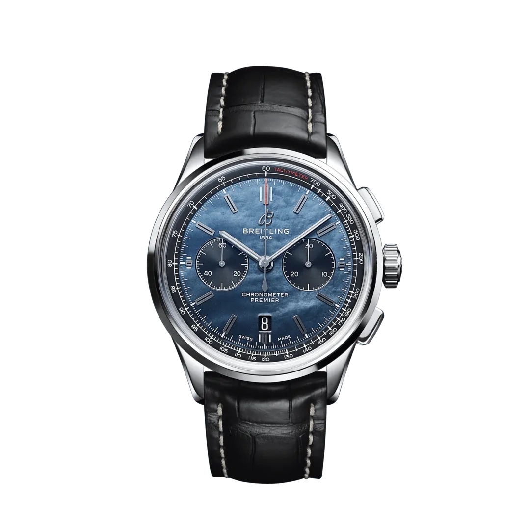 Breitling AB01183A1B1P1 : Premier B01 Chronograph 42 Stainless Steel / Japan Special Edition