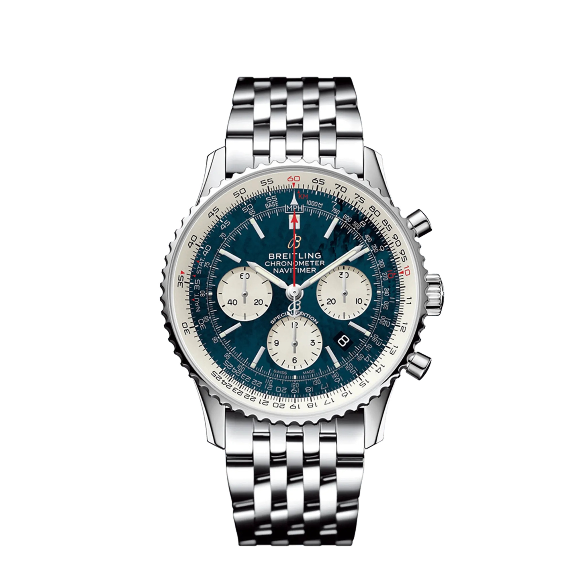 Breitling AB0121211B3A1 : Navitimer 1 B01 Chronograph 43 Stainless Steel / Japan