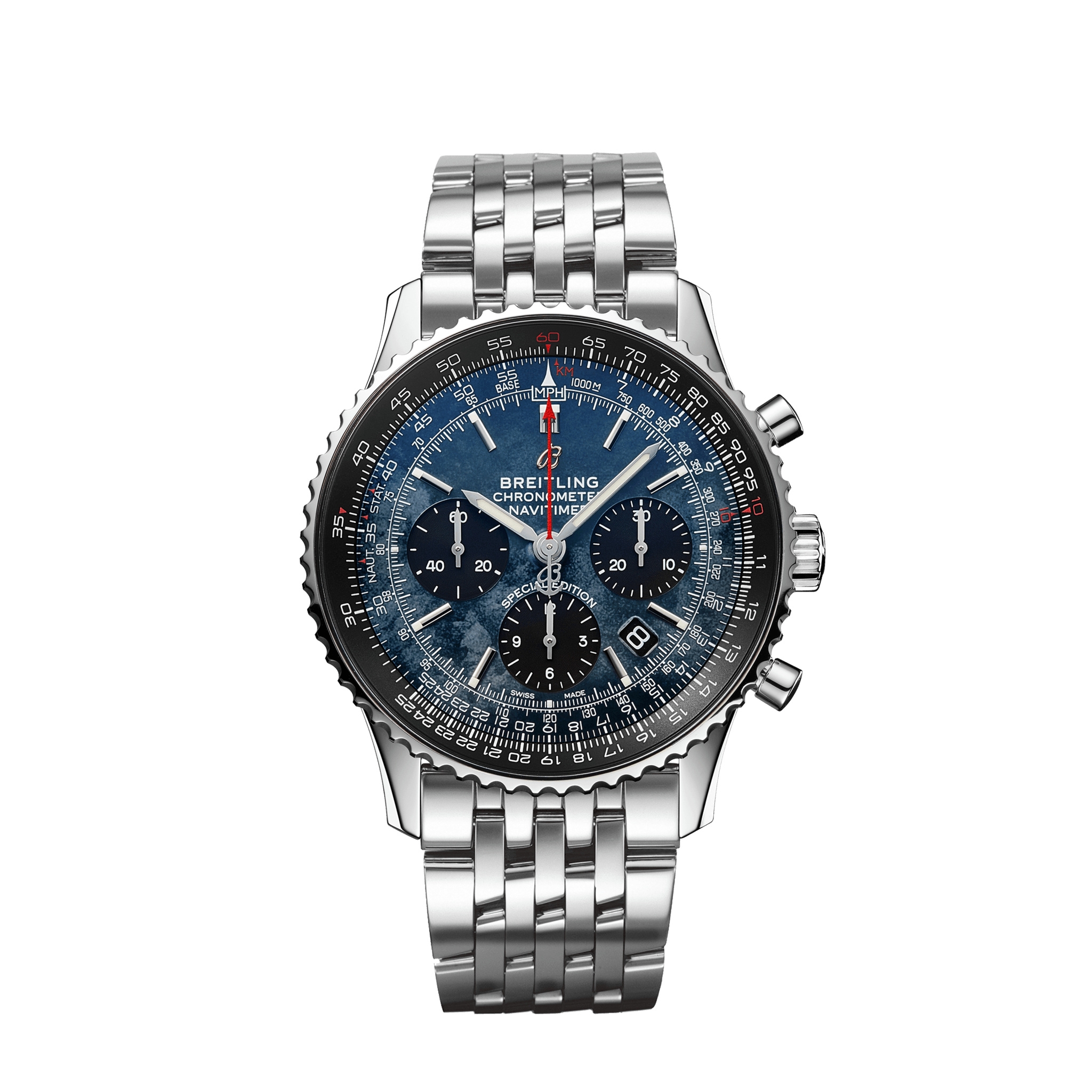 Breitling AB01213B1B1A1 : Navitimer 1 B01 Chronograph 43 Japan Edition