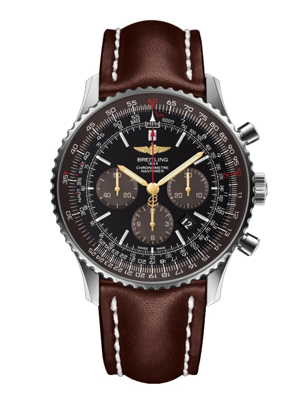 Breitling AB0127E3.BE81.443X| : Navitimer 01 46 Stainless Steel / Panamerican Black / Rubber