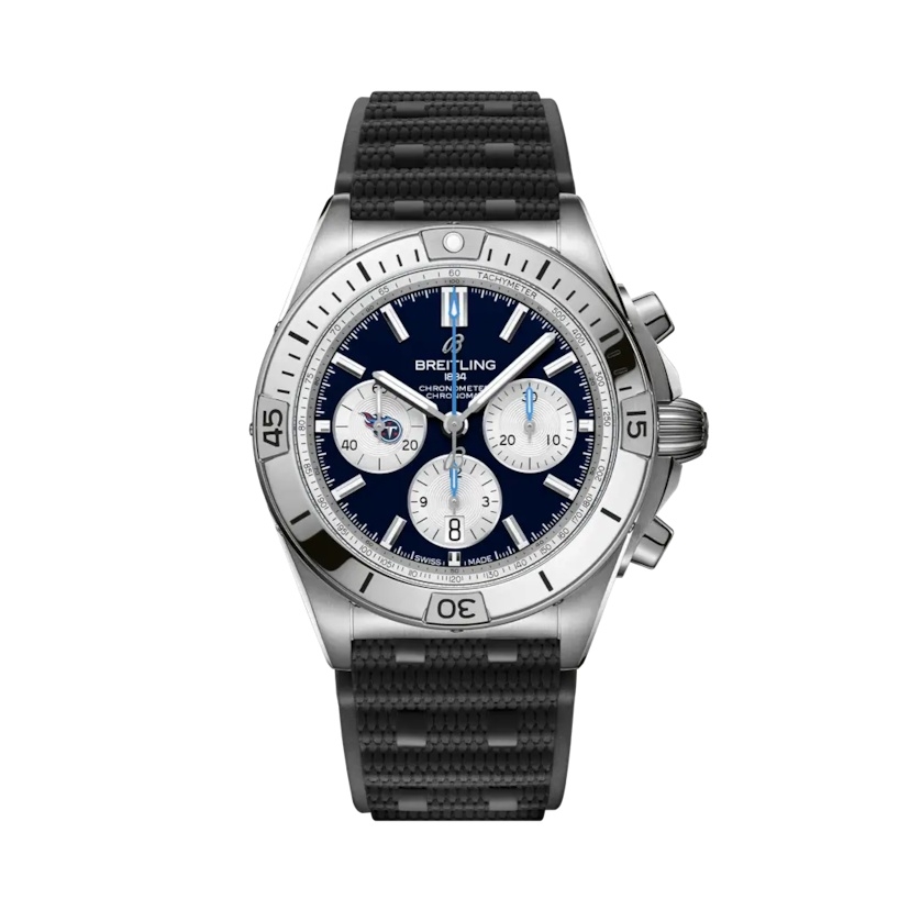 Breitling AB01342B1C6S1 : Chronomat B01 42 NFL Tennessee Titans