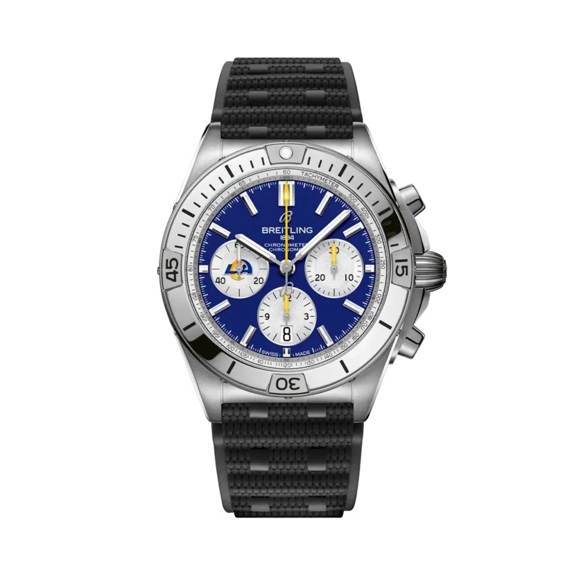 Breitling AB01342B1C9S1 : Chronomat B01 42 NFL Los Angeles Rams