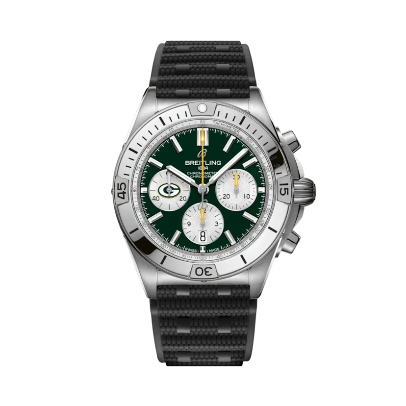 Breitling AB01342B1L1S1 : Chronomat B01 42 NFL Green Bay Packers