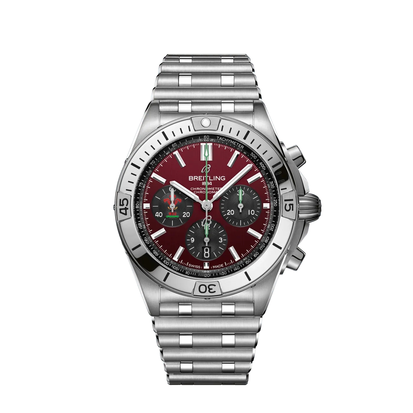 Breitling AB0134A61K1A1 : Chronomat B01 42 Six Nations / Wales