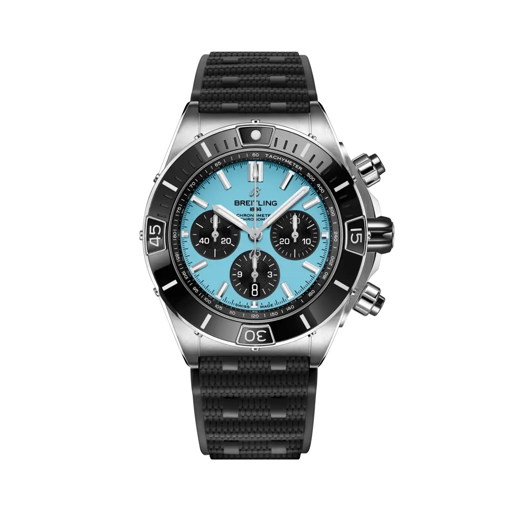 Breitling AB01369A1L1S1 : Super Chronomat B01 44 Stainless Steel / Caribeean