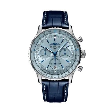 Breitling AB01382A1C1P1 : Navitimer  B01 Chronograph 43 Stainless Steel / Zürich Boutique Limited Edition