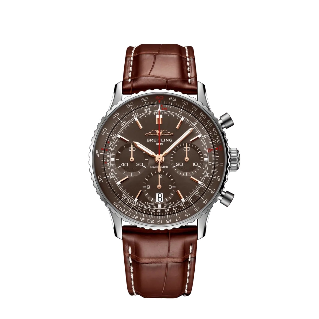 Breitling AB01393A1Q1 : Navitimer B01 Chronograph 41 Stainless Steel / Japan