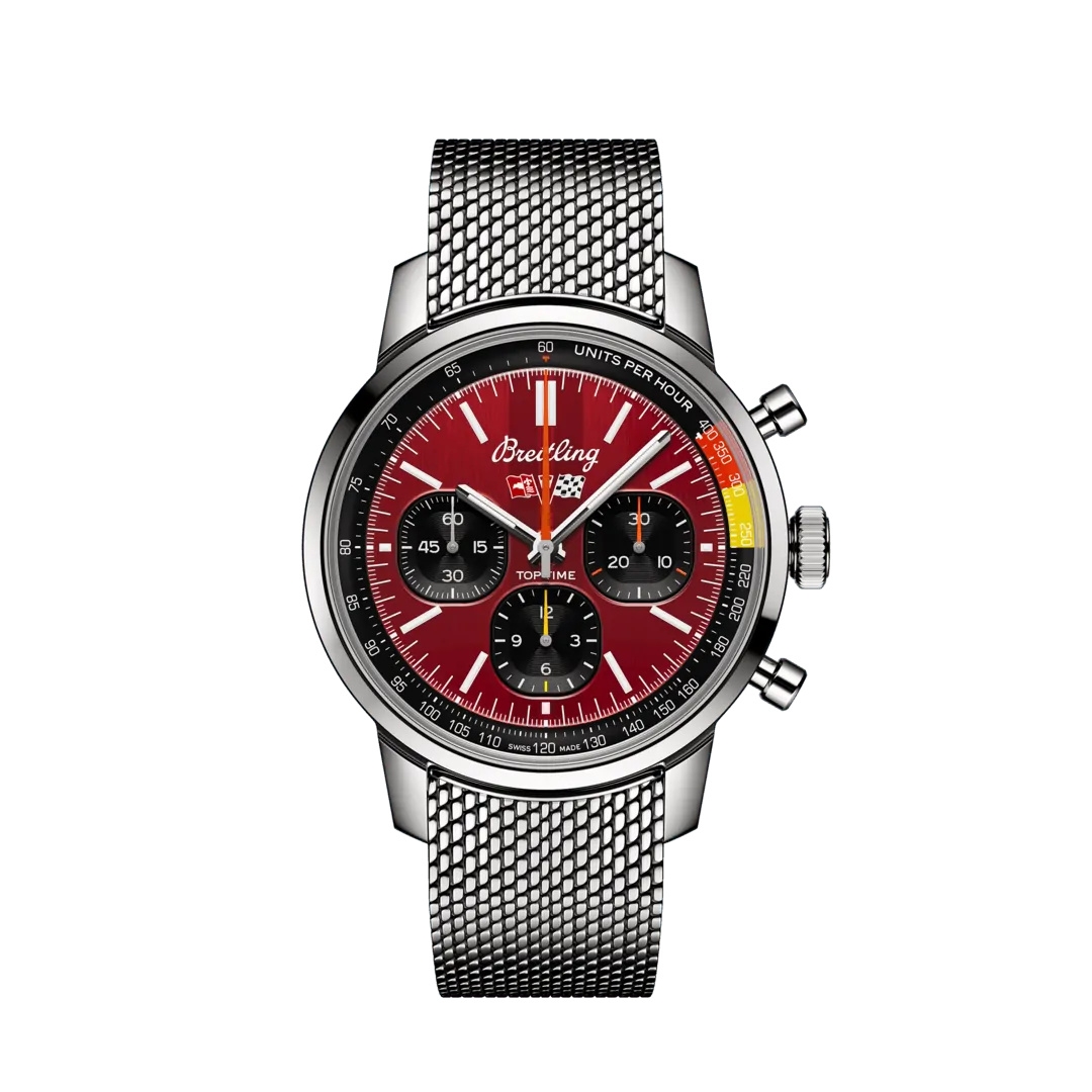Breitling AB01761A1K1A1 : Top Time B01 Chevrolet Corvette / Mesh