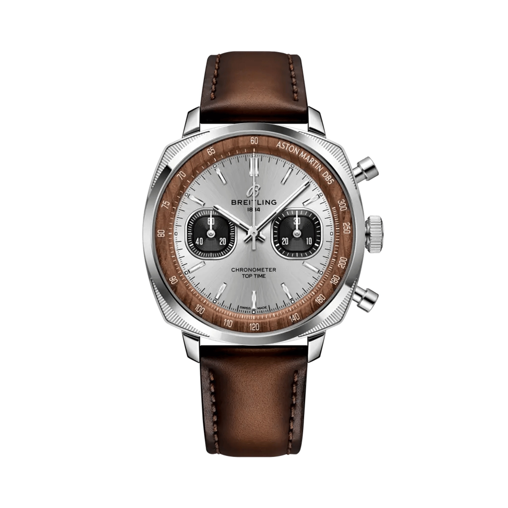 Breitling AB0178121G1X1 : Premier Top Time B01 Tribute to Aston Martin DB5 Stainless Steel