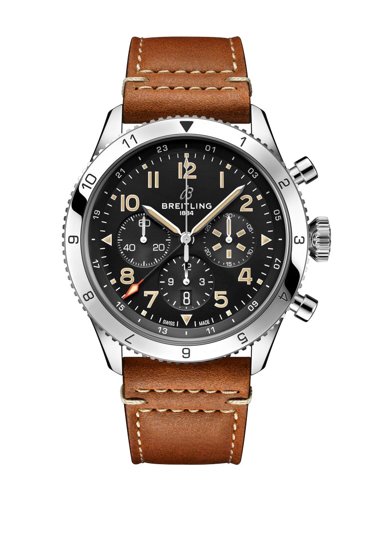 Breitling AB04453A1B1X1 : Super AVI B04 Chronograph GMT 46 P-51 Mustang
