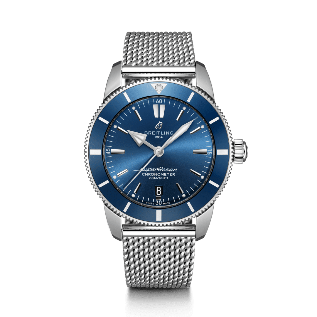 Breitling AB2030161C1A1 : Superocean Heritage II B20 Automatic 44 Stainless Steel / Blue / Bracelet