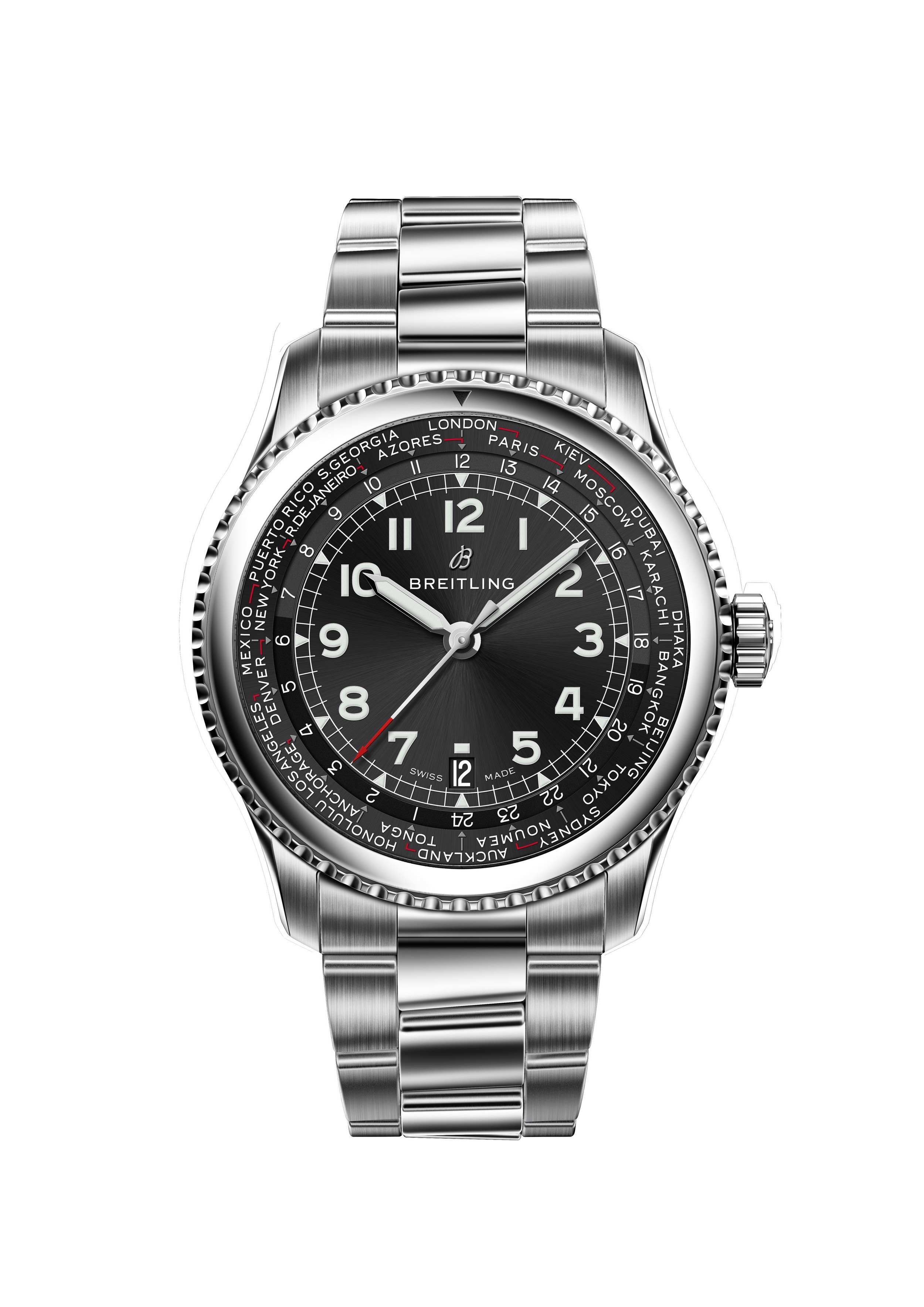 Breitling AB352113 : Navitimer 8 43 Unitime Stainless Steel Prototype