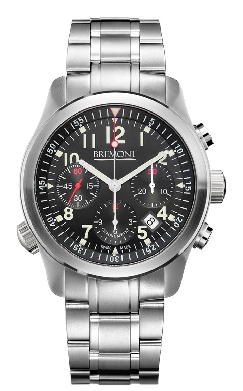 Bremont ALT1PBKbr : ALT1-P Pilot Black Bracelet